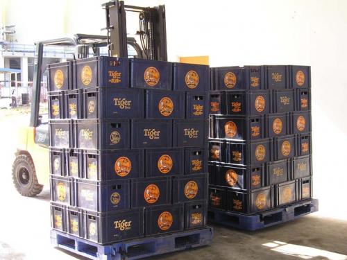 雙側移位器用於飲料行業