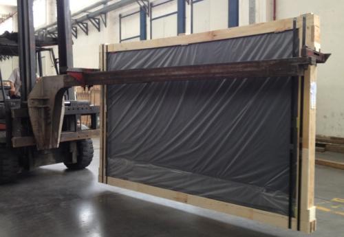 叉車臂架玻璃搬運