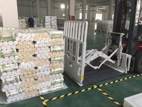 推拉叉車附件處理麵條