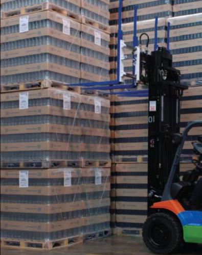 單雙雙托盤叉在飲料行業中的應用